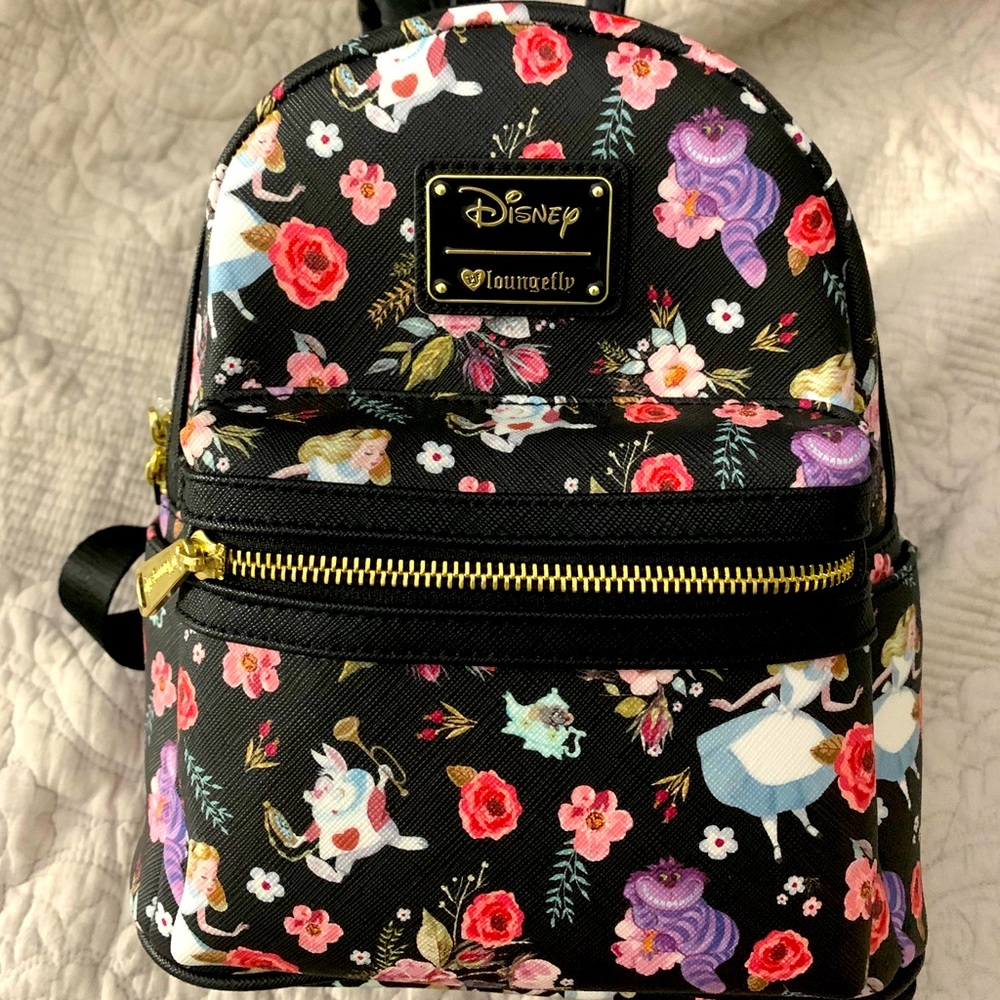 Disney Loungefly Alice in Wonderland Backpack